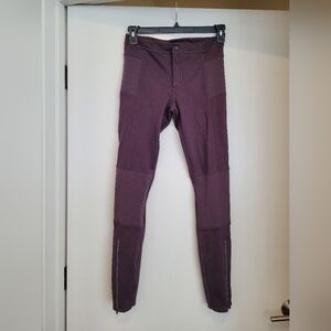 Athleta Trailsetter Ponte Motion Pants Size 8 Long